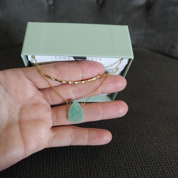 Luna🌙 Norte Double✌️ Gold Necklace Set - Picture 14 of 14